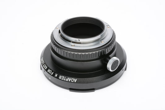 Asahi Pentax Adapter K For 67 6x7 cameras (67 lenses on K mount)
