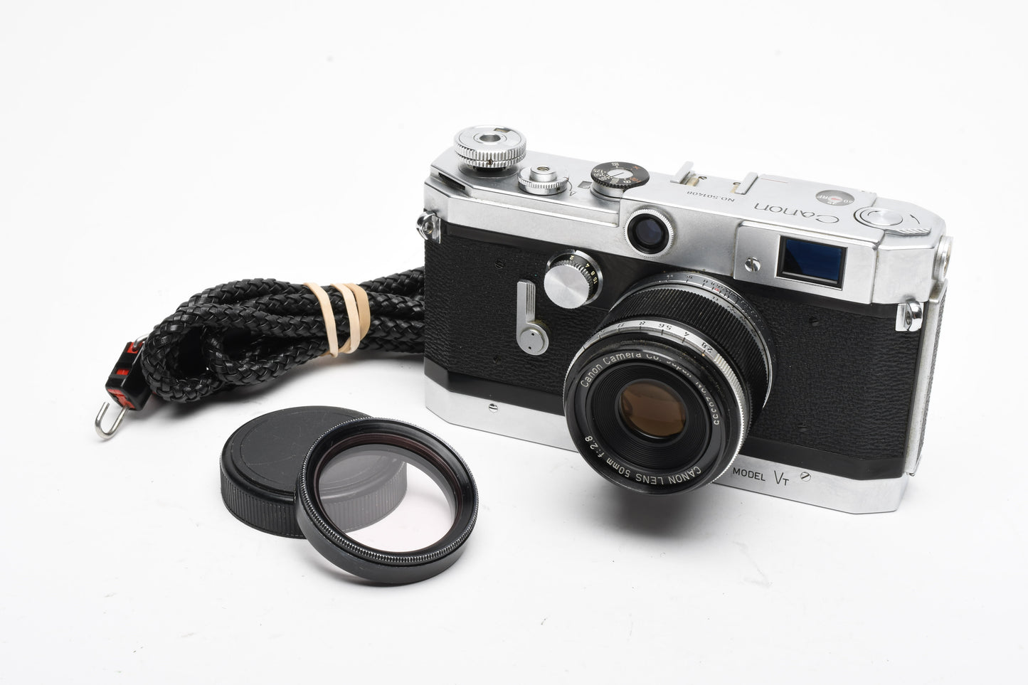 Canon Model VT 35mm Rangefinder camera 50mm f2.8 L39 Mount, Tested, Great!