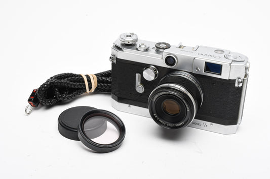 Canon Model VT 35mm Rangefinder camera 50mm f2.8 L39 Mount, Tested, Great!