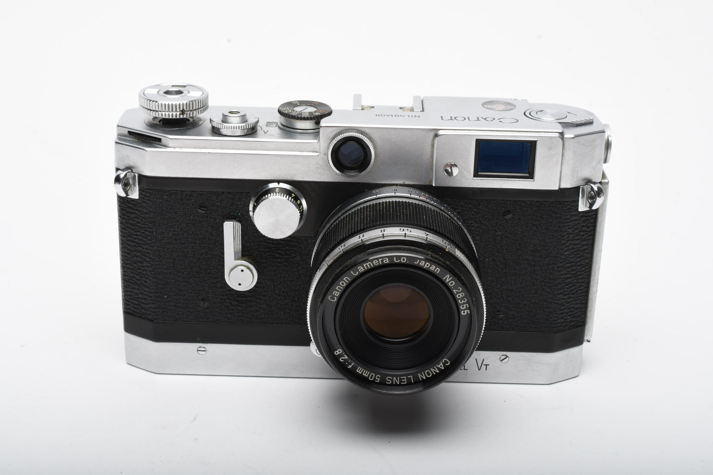 Canon Model VT 35mm Rangefinder camera 50mm f2.8 L39 Mount, Tested, Great!