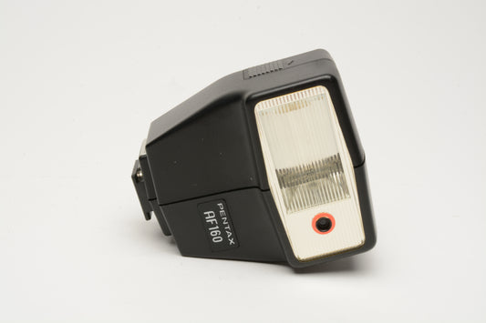Pentax AF160 compact shoe mounted flash, Tested, works great, Boxed