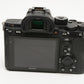 Sony A7R III Mirrorless Body, 16K Acts, Cracked screen, still great