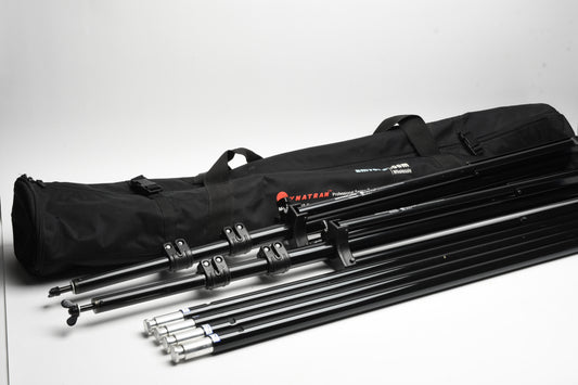 Dynatran Pro Series 10' Backdrop Support System Model AS-015-2, Case, Nice!