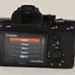 Sony A7R III Mirrorless Body, 16K Acts, Cracked screen, still great