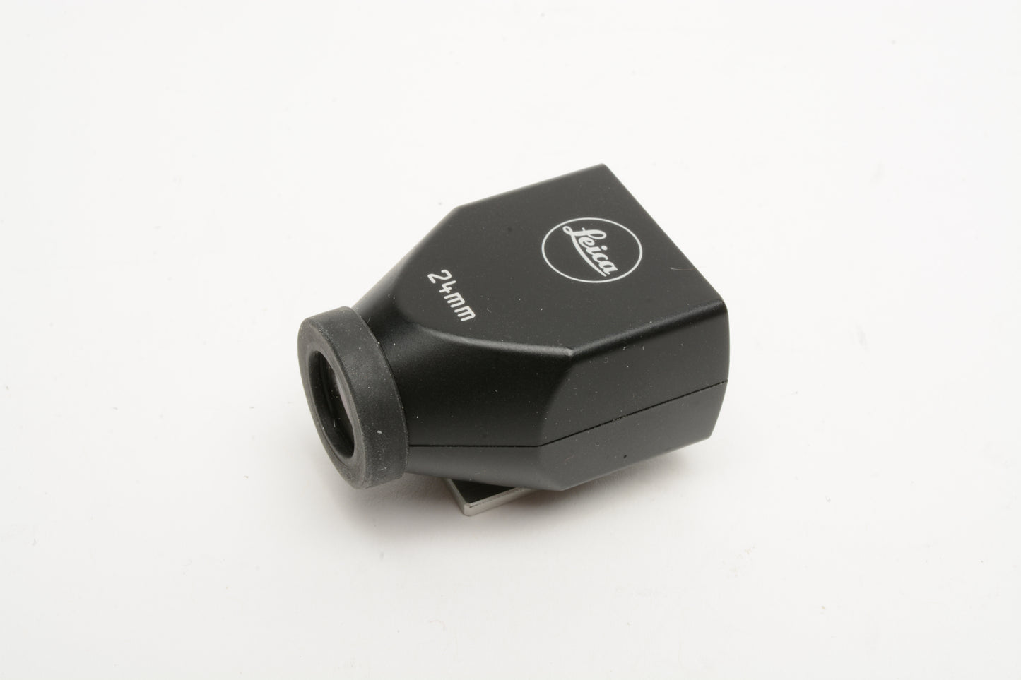 Leica M 24mm Metal Black Viewfinder 12026 w/Case, Mint-