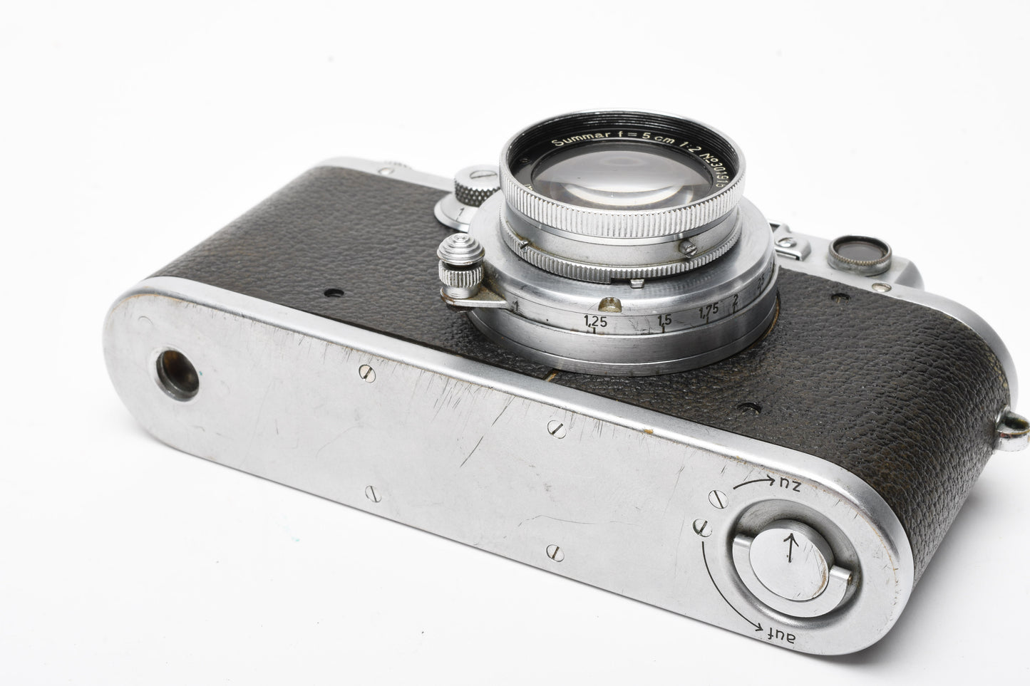 Leica IIIa w/Summar 5cm f2, Case, Cap tested, great condition