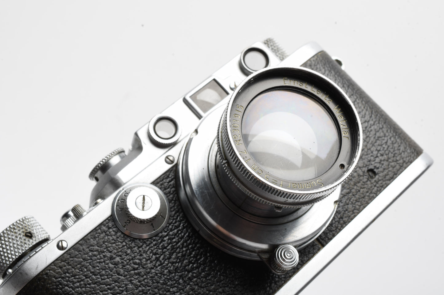 Leica IIIa w/Summar 5cm f2, Case, Cap tested, great condition