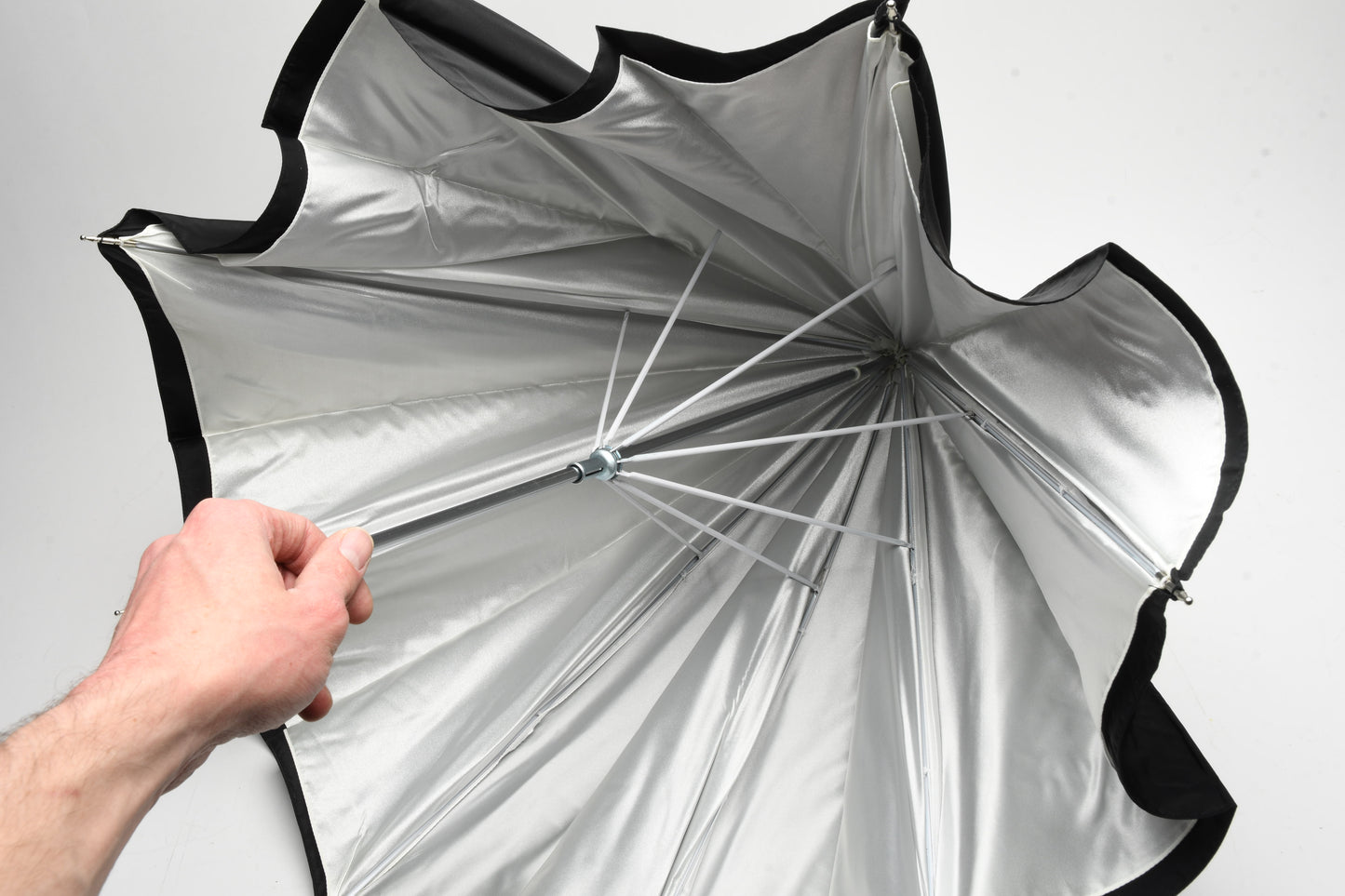PhotoFlex 45" Convertible (removable Black) Umbrella/Reflector, Storage Tube, Very Clean!