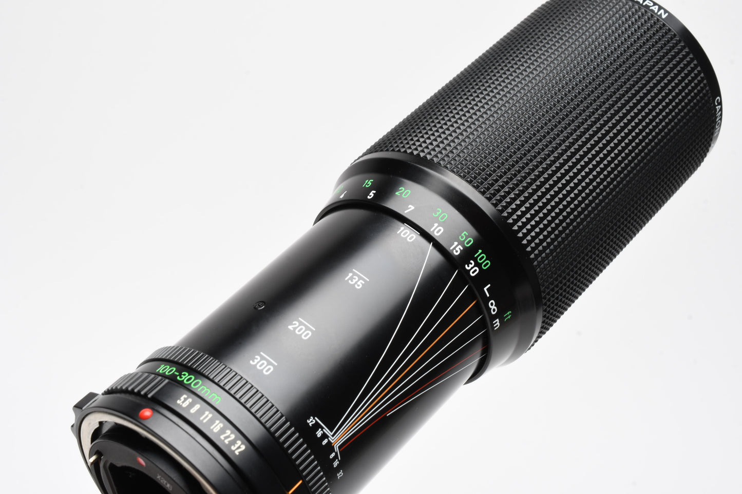 Canon 100-300mm f5.6 FD Zoom Lens, Case, Skylight Filter, Clean!