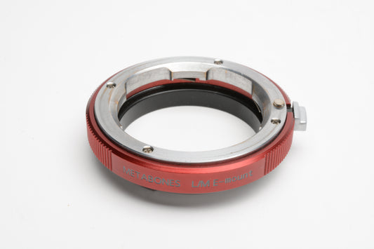 Metabones Leica M Lens to Sony E-mount Camera Adapter (Red) L/M to E-Mount