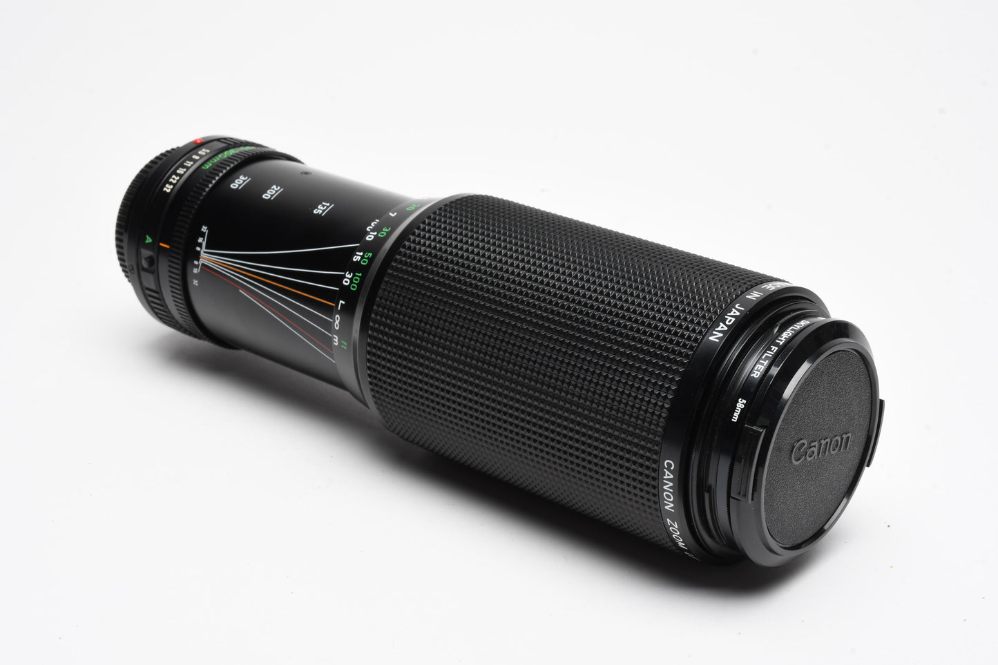 Canon 100-300mm f5.6 FD Zoom Lens, Case, Skylight Filter, Clean!