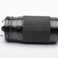 Tokina AT-X 50-250mm f4-5.6 telephoto zoom lens Pentax PK, caps + pouch, nice!