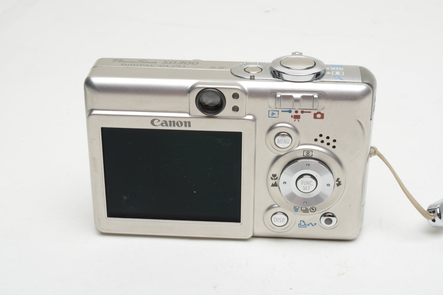 Canon PowerShot SD1000 7.1MP Digital Point&Shoot Digital Elph, 2batts. tested *Read