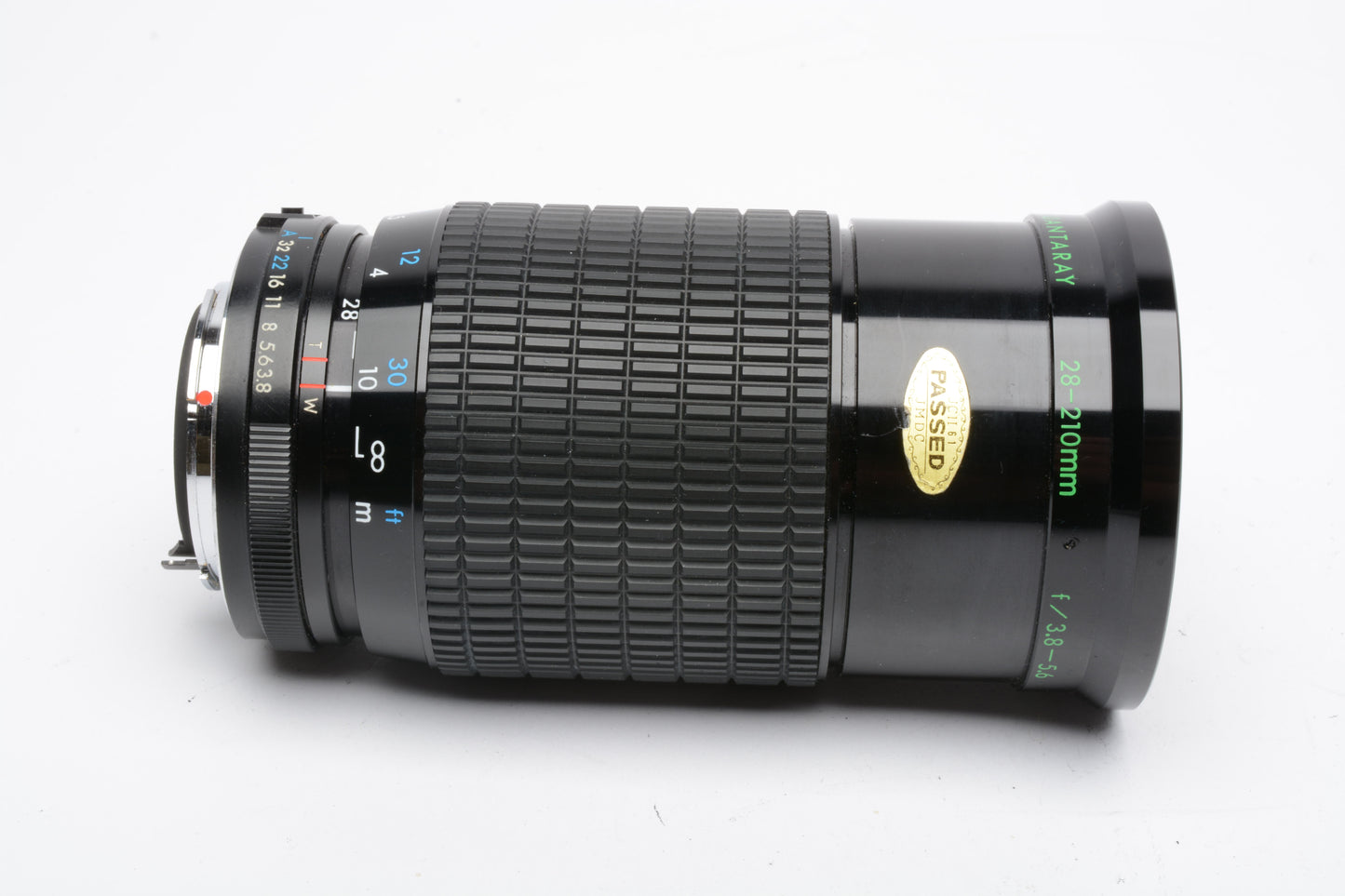 Quantaray 28-210mm f3.8-5.6 macro zoom lens for Pentax PK +UV & Pola filters!