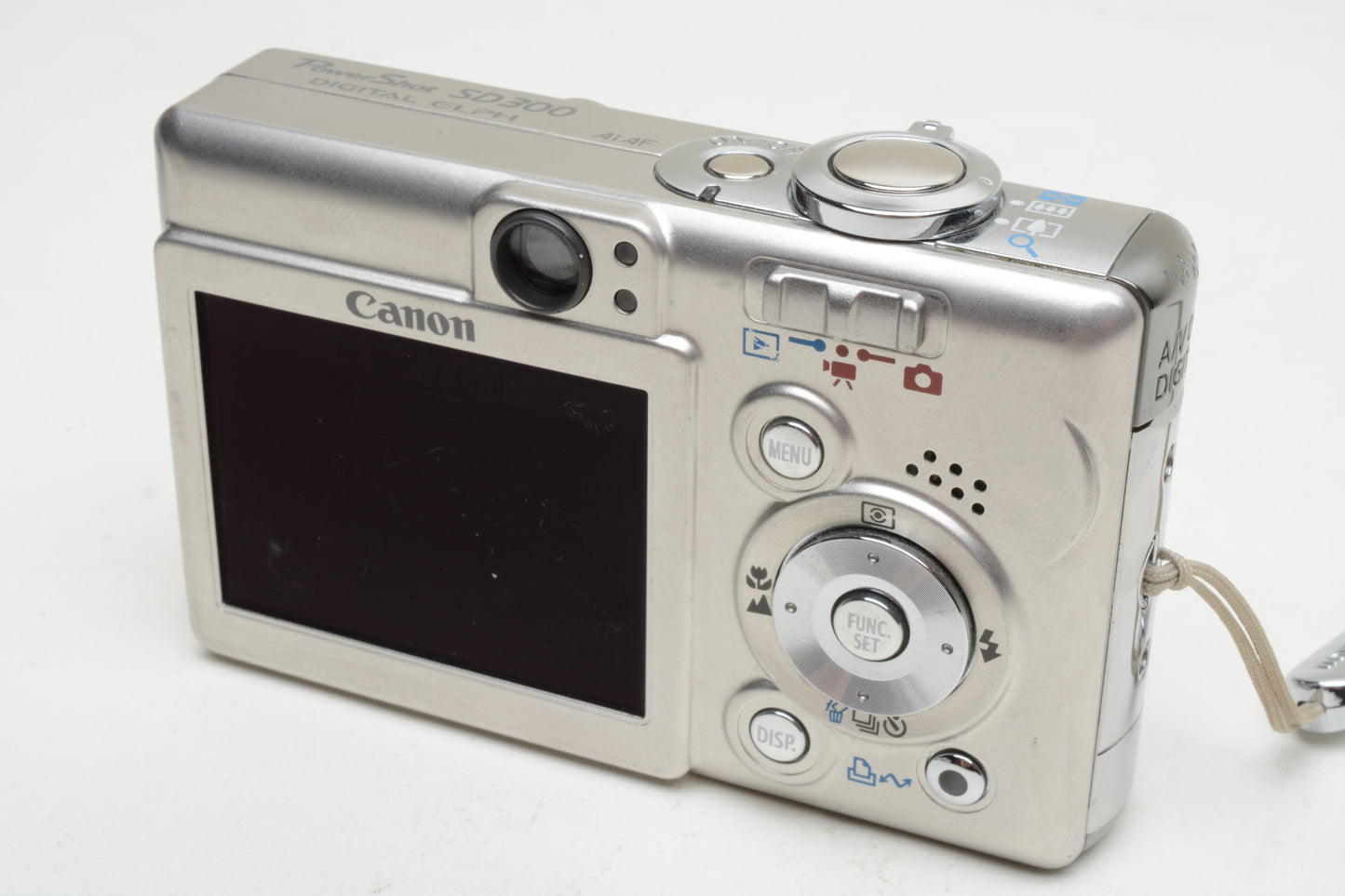 Canon PowerShot SD1000 7.1MP Digital Point&Shoot Digital Elph, 2batts. tested *Read