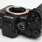 Sony A7R V Mirrorless body, 83K Acts, batt, charger, Fully tested, Good!