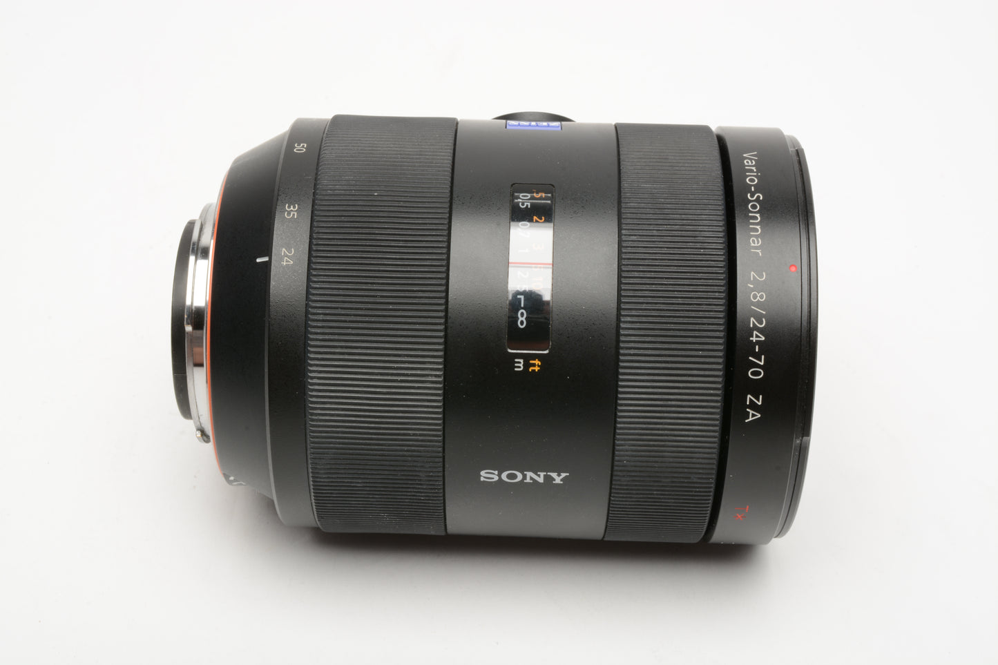 Sony Zeiss 24-70mm f2.8 ZA T* zoom SAL2470Z A-Mount, sharp! w/hood+UV