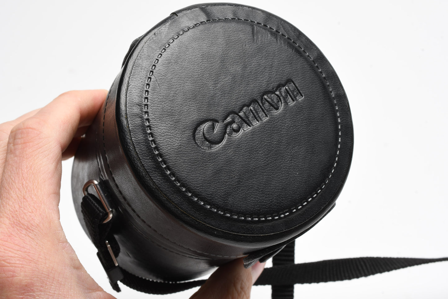 Canon LH-B9 Hard Lens Case 3.5"W x 4"H, Strap, Clean!