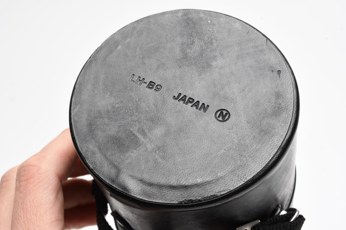 Canon LH-B9 Hard Lens Case 3.5"W x 4"H, Strap, Clean!