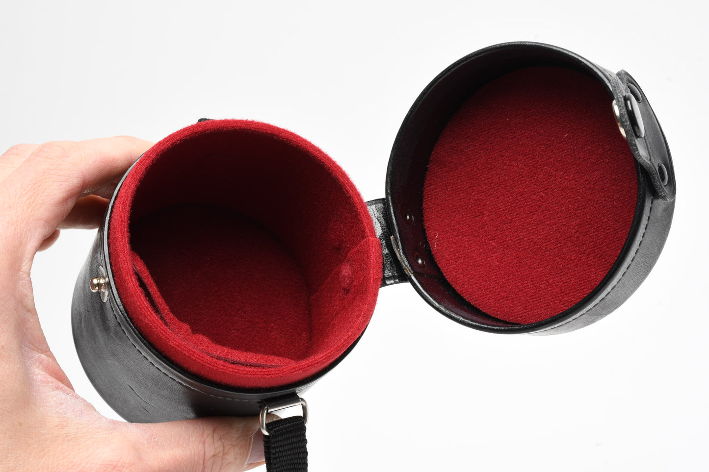 Canon LH-B9 Hard Lens Case 3.5"W x 4"H, Strap, Clean!