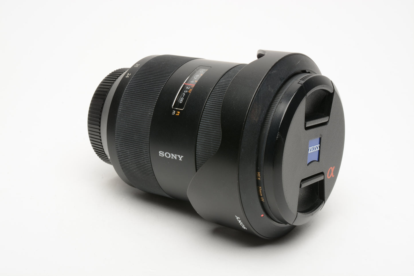 Sony Zeiss 24-70mm f2.8 ZA T* zoom SAL2470Z A-Mount, sharp! w/hood+UV