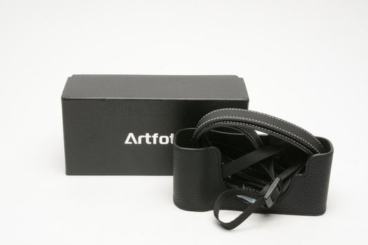 ArtFoto Contax G1 leather bottom case cover w/strap, NEW, Nice!
