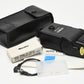 Minolta Auto 128 electronic flash w/ case, manual, diffuser, sync, tested, nice!