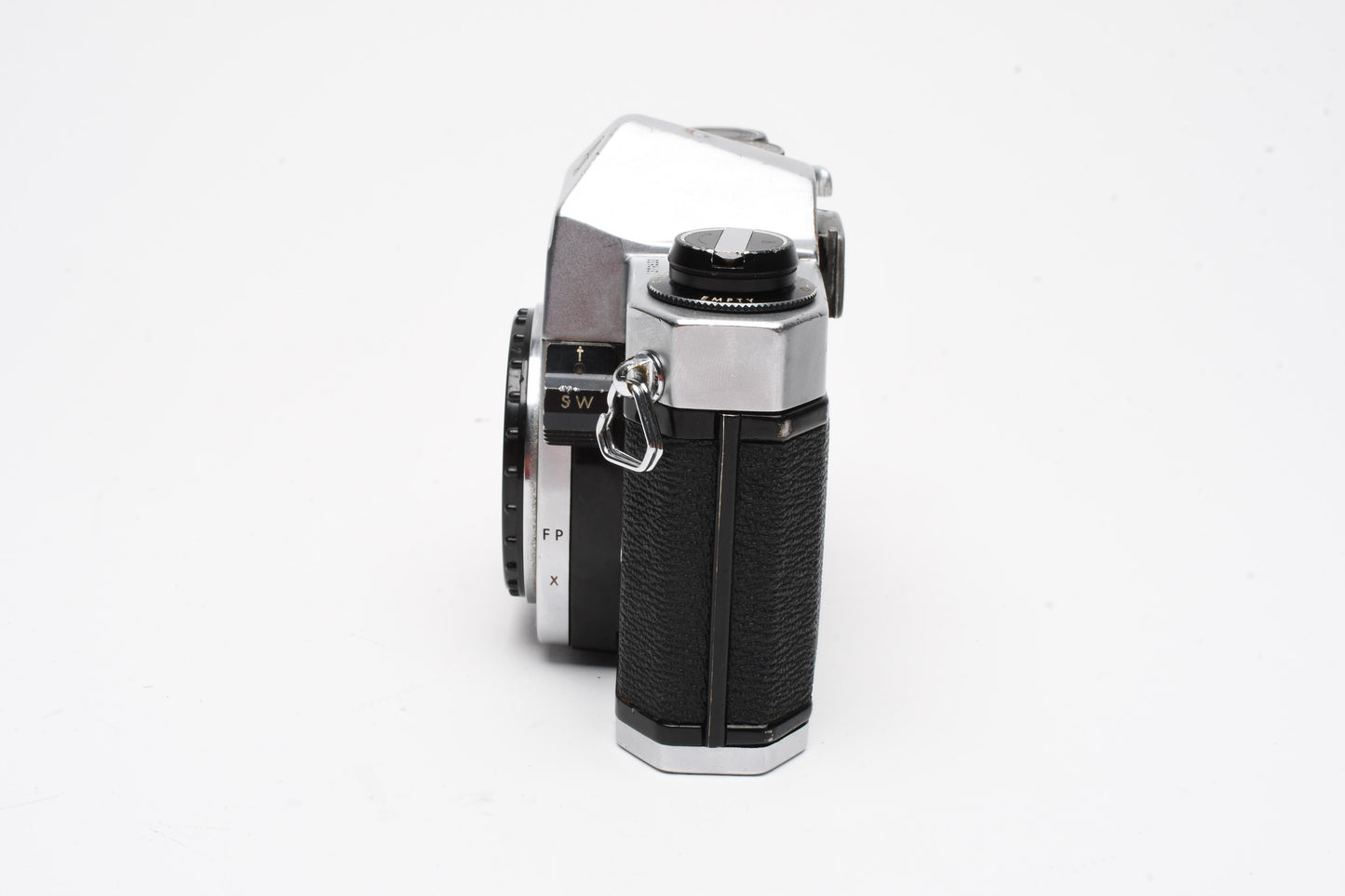 Pentax Spotmatic SP 1000 35mm SLR w/ cap, strap, new seals *FOR PARTS/REPAIR