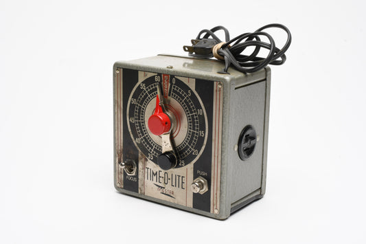 Time-O-Lite M-49 Master darkroom timer, Works well