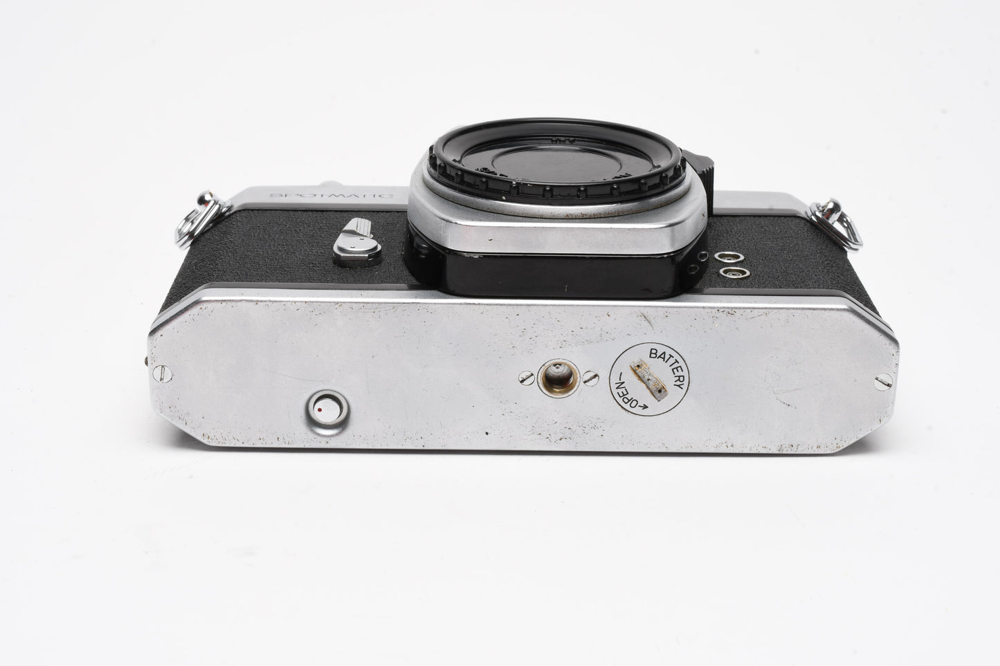 Pentax Spotmatic SP 1000 35mm SLR w/ cap, strap, new seals *FOR PARTS/REPAIR