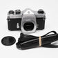 Pentax Spotmatic SP 1000 35mm SLR w/ cap, strap, new seals *FOR PARTS/REPAIR