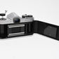 Pentax Spotmatic SP 1000 35mm SLR w/ cap, strap, new seals *FOR PARTS/REPAIR