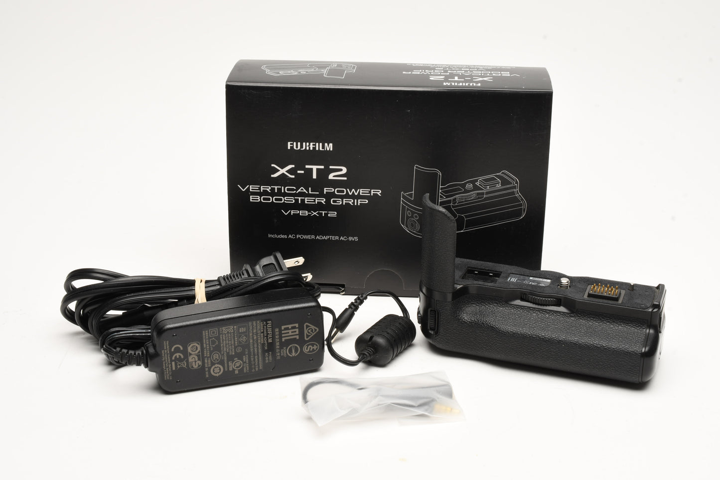 Fujifilm VPB-XT2 Vertical Power Booster Grip for X-T2 w/AC-9VS AC adaptor