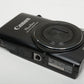 Canon Power Shot ELPH 330 HS 12.1MP Digital Point&Shoot, Works, scratched lens - Parts