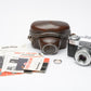 Zeiss Ikon Contaflex Super B 35mm SLR Camera w/Tessar 50mm f2.8, Works!