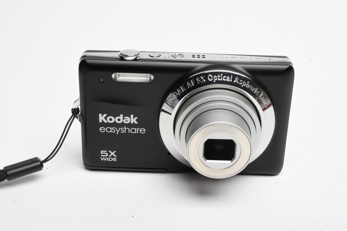 Kodak EasyShare M23 14MP Digital Point&Shoot camera (Black), Strap, Case, Nice