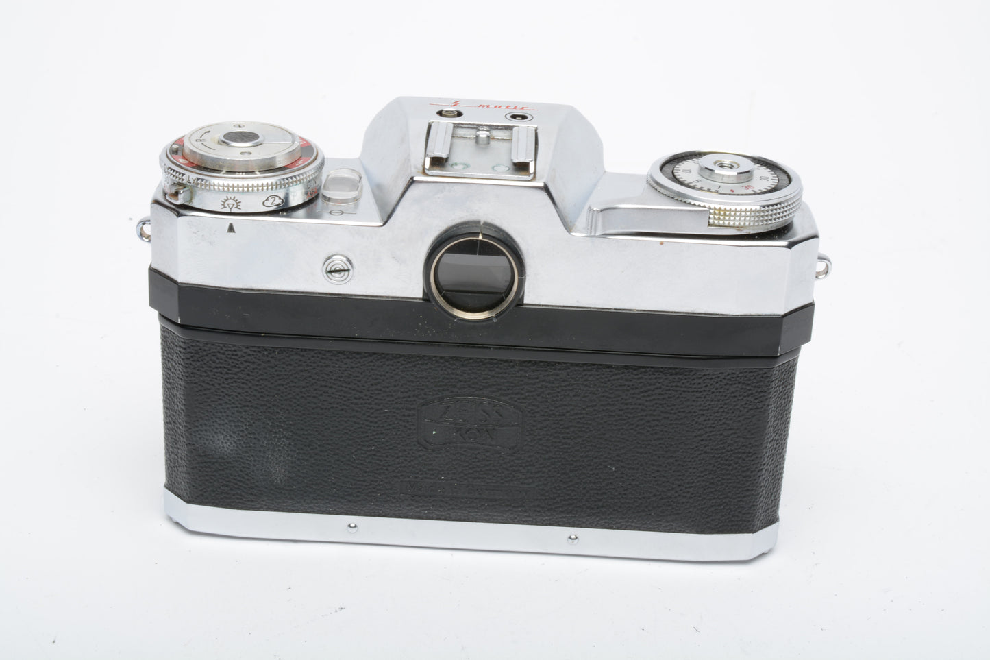 Zeiss Ikon Contaflex Super B 35mm SLR Camera w/Tessar 50mm f2.8, Works!