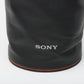 Sony CLL Soft Lens Pouch Case ~7” x 4.25” Black, Clean