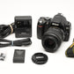 Nikon D40 DSLR body w/Nikkor 18-55mm f3.5-5.6G ED II, Low use, Great!