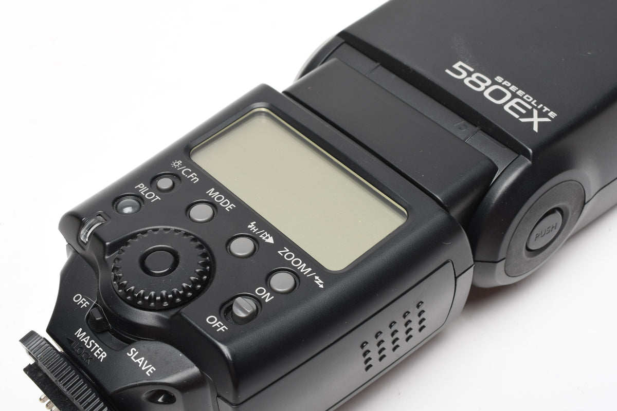 Canon 580EX Speedlite flash, very clean, gently used, manual + box