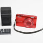 Nikon Coolpix S6300 16MP Digital Point&Shoot (Red), Batt+Charger, Great