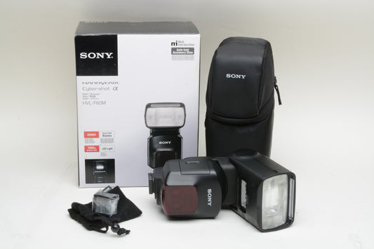 Sony HVL-F60M Flash, Mint, Boxed