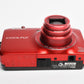 Nikon Coolpix S6300 16MP Digital Point&Shoot (Red), Batt+Charger, Great