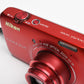 Nikon Coolpix S6300 16MP Digital Point&Shoot (Red), Batt+Charger, Great