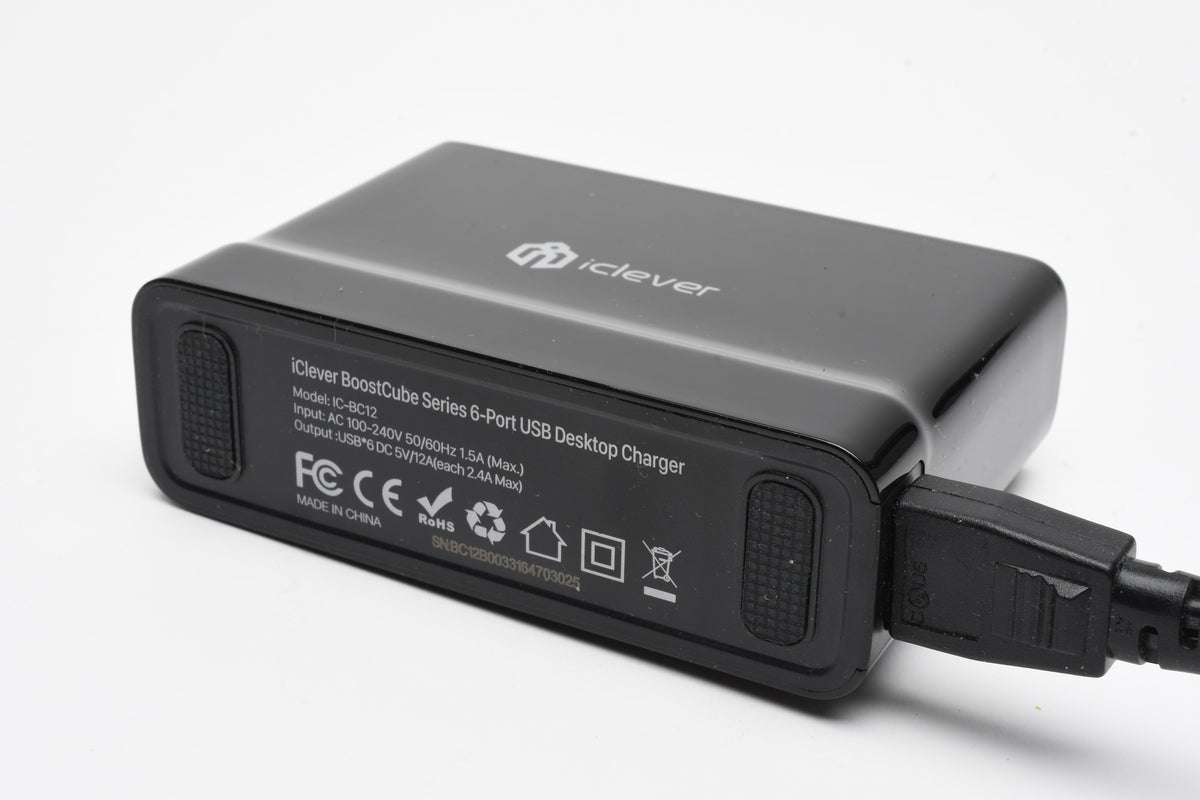 iClever BoostCube 60W 6-Port USB Desktop Charger, Tested