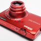 Nikon Coolpix S6300 16MP Digital Point&Shoot (Red), Batt+Charger, Great