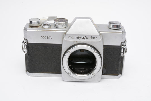 6X Mamiya Sekor 500DTL 35mm SLR Bodies for Parts / Repairs