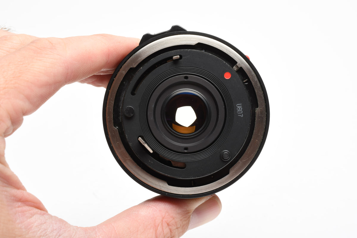 Canon FD 28mm f2.8 wide angle lens, caps, 1A, Mint-, Box