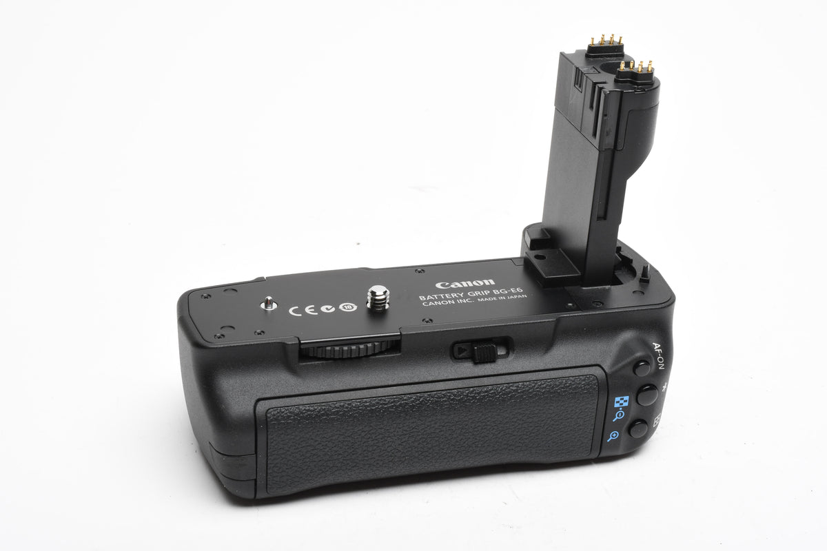 Canon BG-E6 Battery Grip w/BGM-E6 for EOS 5D Mark II DSLR camera, Mint-
