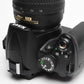 Nikon D5000 DSLR w/Nikkor 18-55mm F3.5-5.6G VR lens, 10K Acts, Clean!